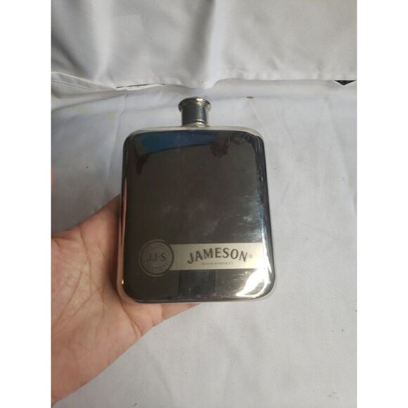 John Jameson & Son Vintage Limited 6oz Irish Whiskey Flask JJ&S Screw Top - Picture 3 of 16
